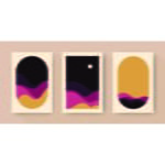 Abstract poster set of 3 [3]