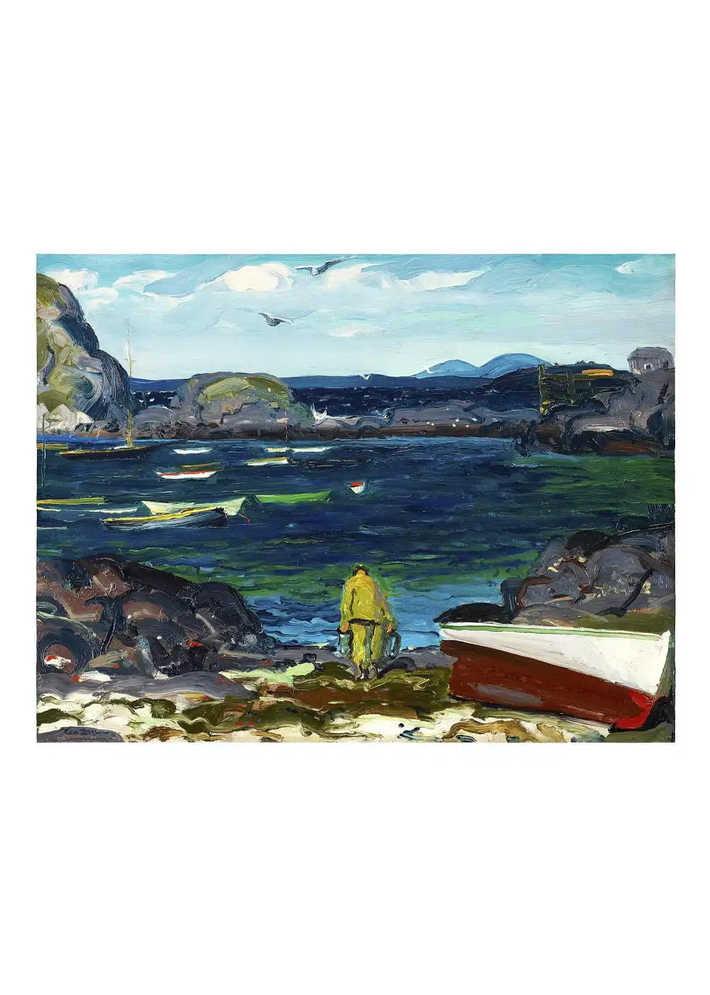 Untitled-4 copkhjgkjhgy The Harbor painting (1913) - Image 1