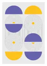 Yellow-Purple Circles