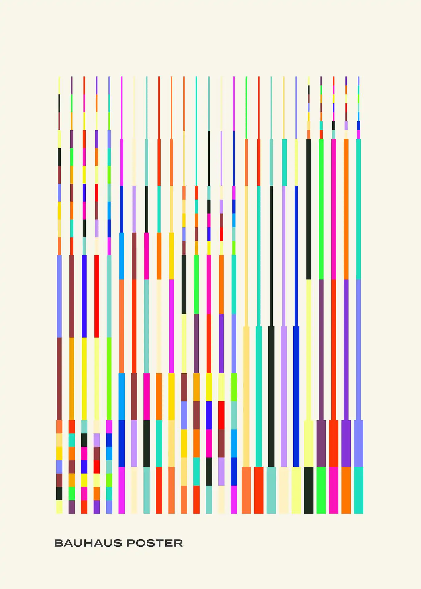 Bauhaus poster Y-Copy Bauhaus poster CMYK - Image 1