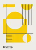 Bauhaus poster YB