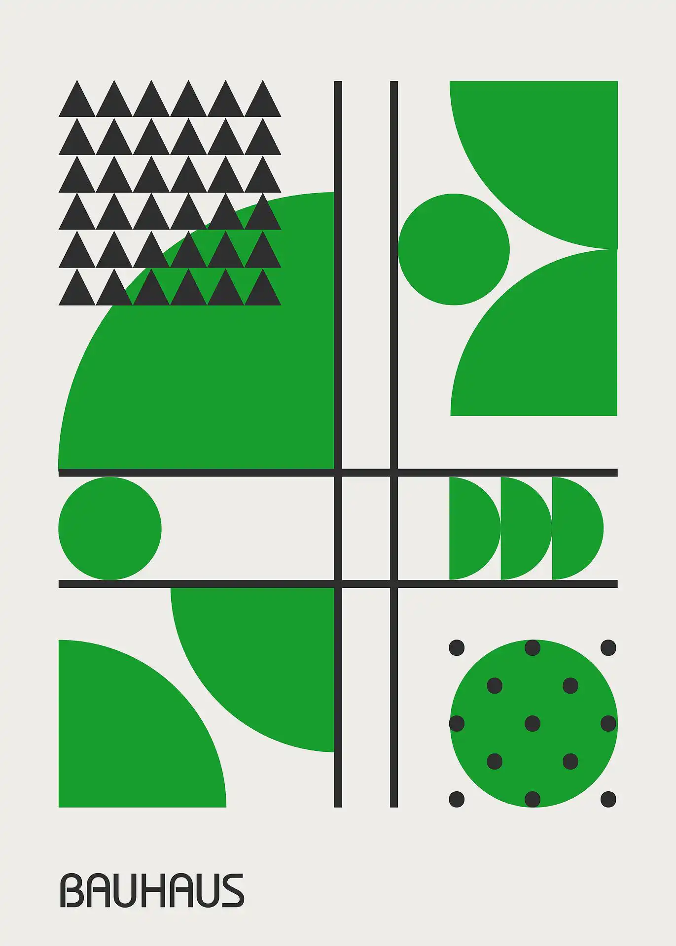 Bauhaus poster GB Bauhaus poster GB - Image 1