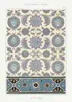 Arabic art pattern, Emile Prisses, 19