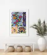 Floral colorful background (1925) - Image 2