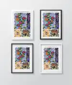 Floral colorful background (1925) - Image 3