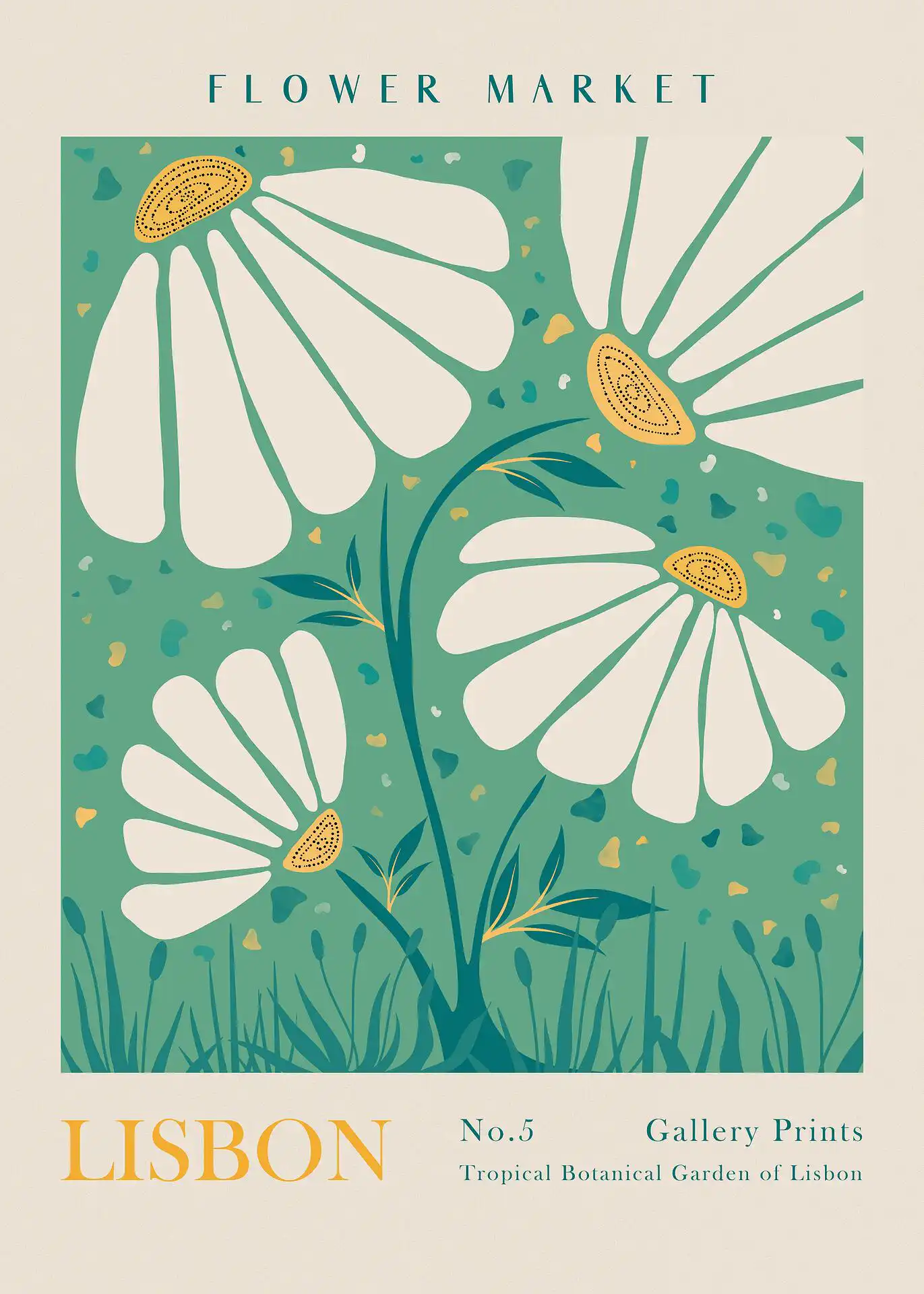 Flower Market Lisbon Flower Market Lisbon - Image 1