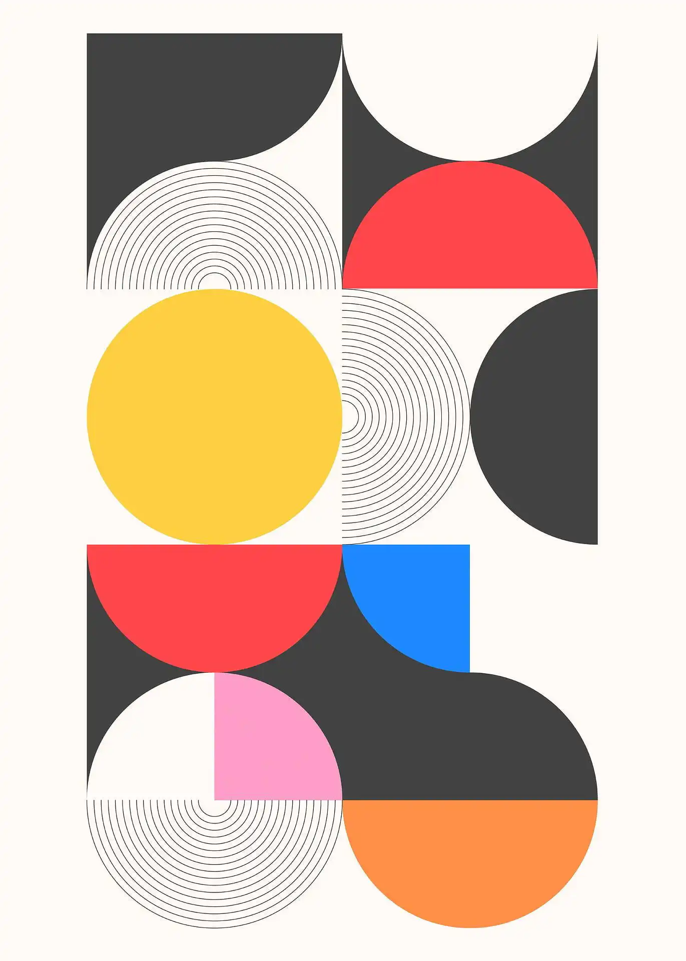 Geometric Poster CLF Geometric Poster CLF - Image 1
