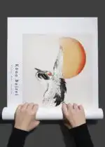 Flying crane art print - Image 2