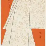 Japanese robe illustration