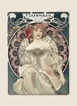 F. Champenois Imprimeur - Alphonse Mucha