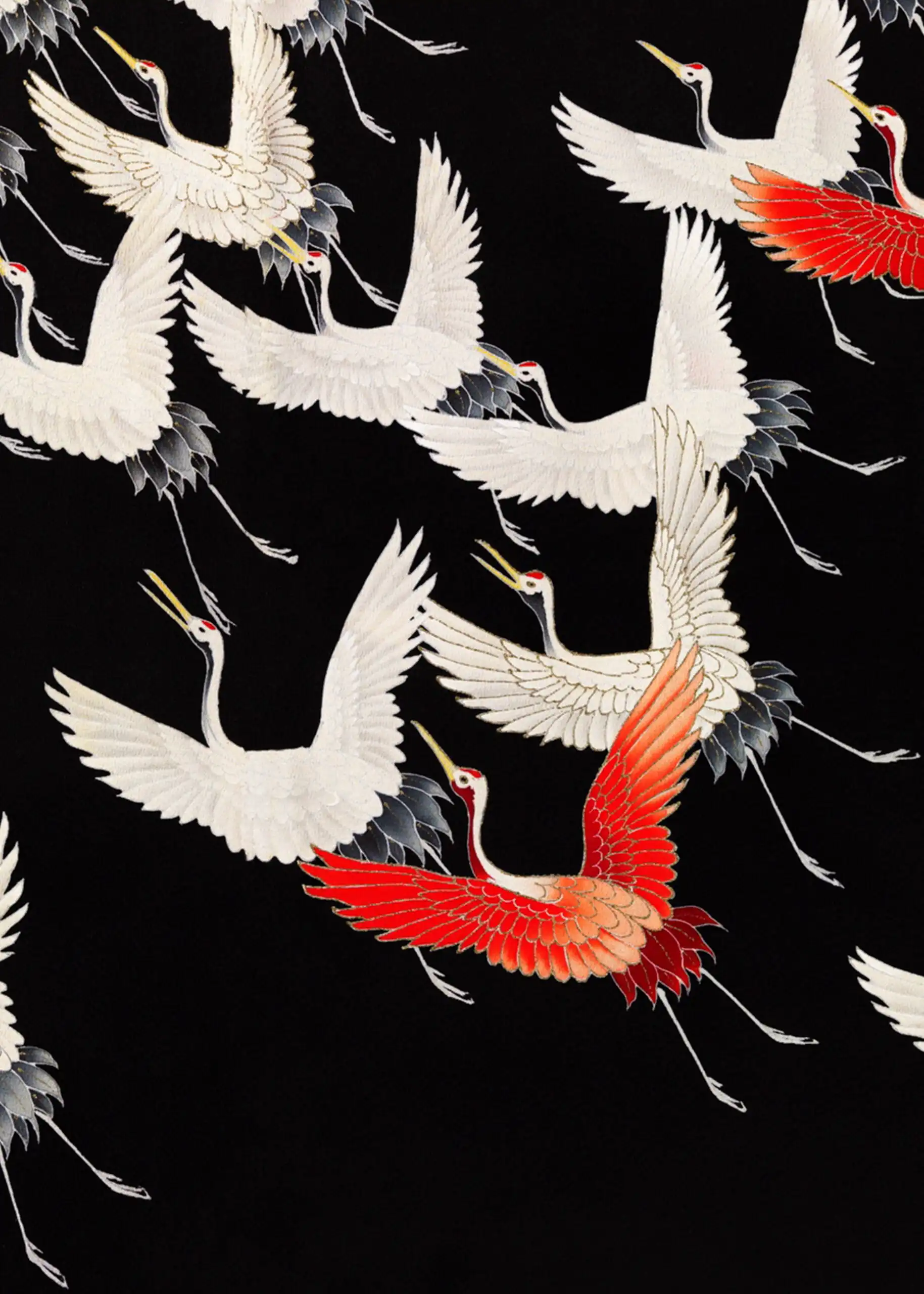 skull-of-a-cow-1816-copy-62dbfb2ee15f0_original Furisode with a Myriad of Flying Cranes - Image 1