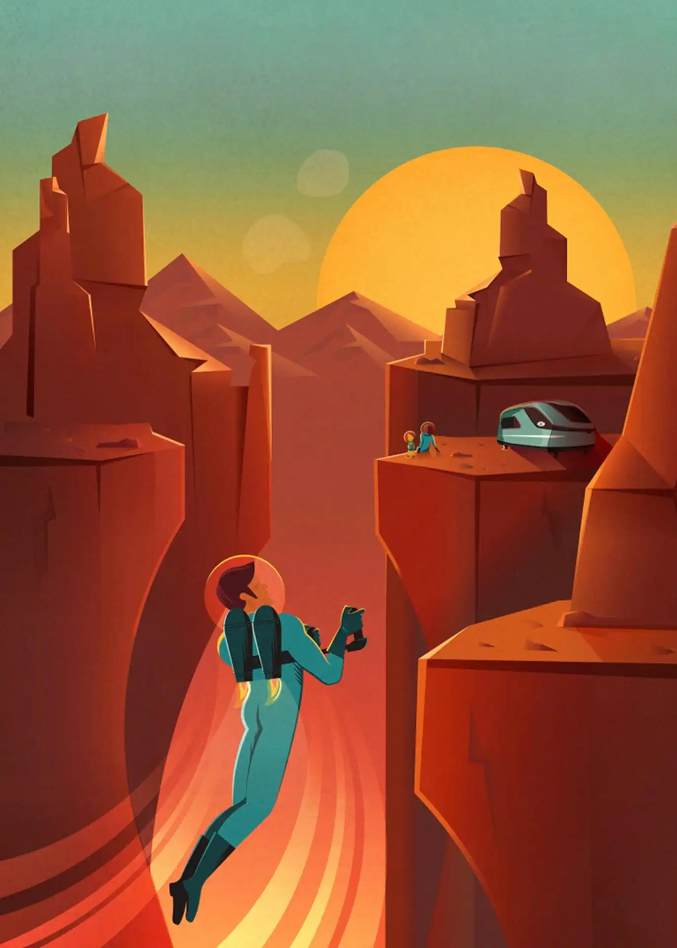 Space Travel Poster (2015) Space Travel Poster (2015) - Image 1