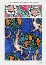 Floral colorful background (1925)