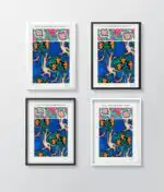 Floral colorful background (1925) - Image 3