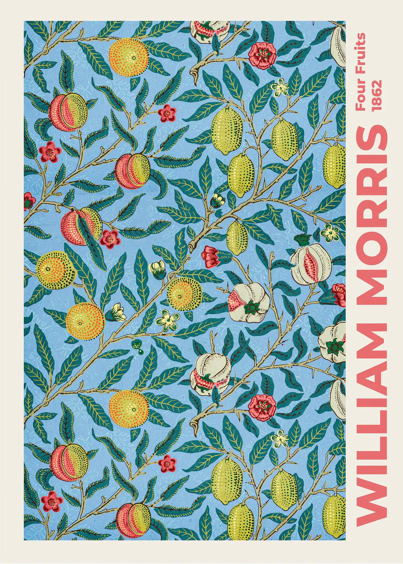 William Morris Marigold-Copy William Morris - Four Fruits - Image 1