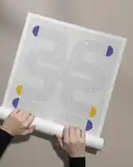 Yellow-Purple Lines - Image 3