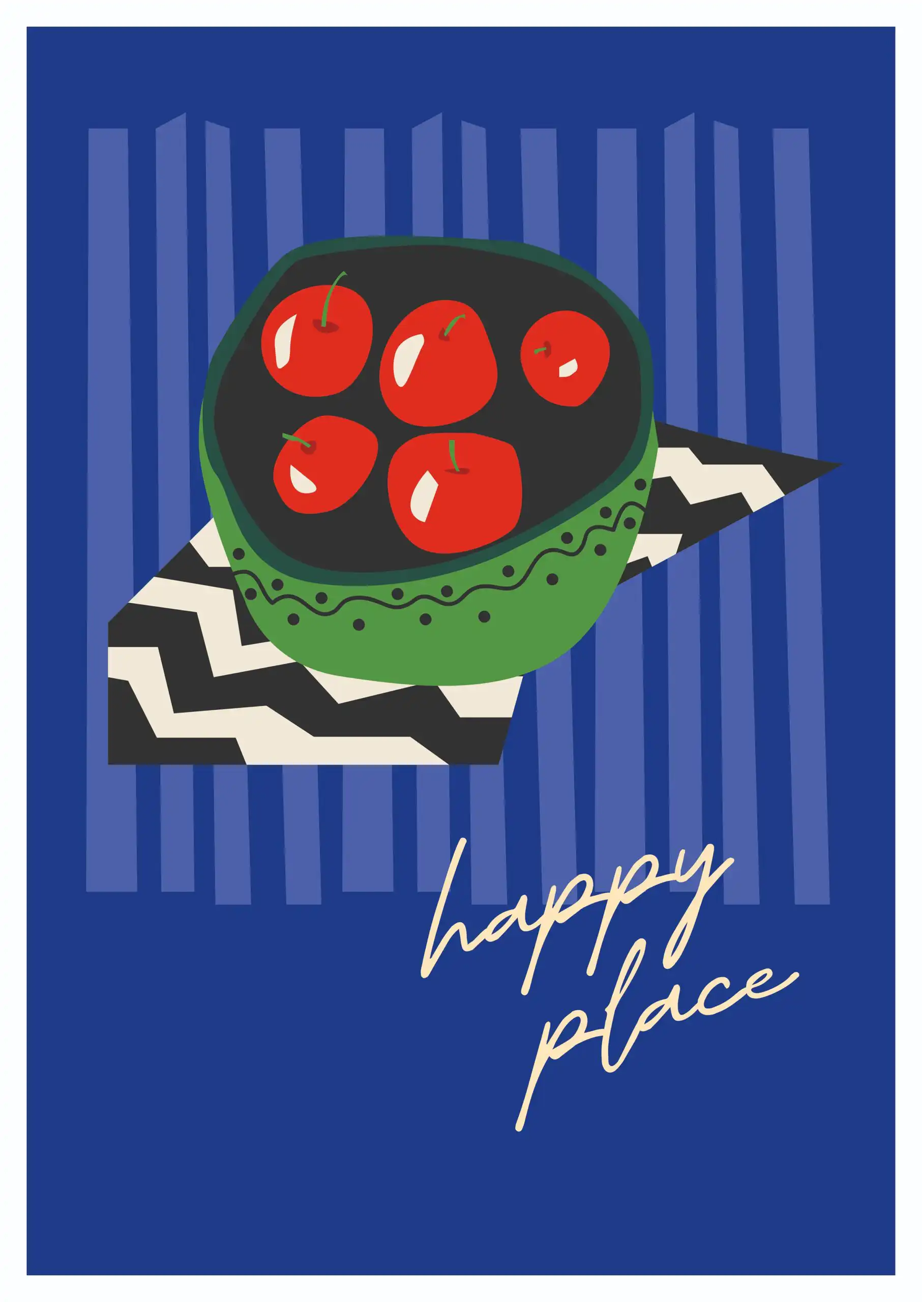 iStar_Design_Artistic_Art_Posters_45 Happy place - Image 1