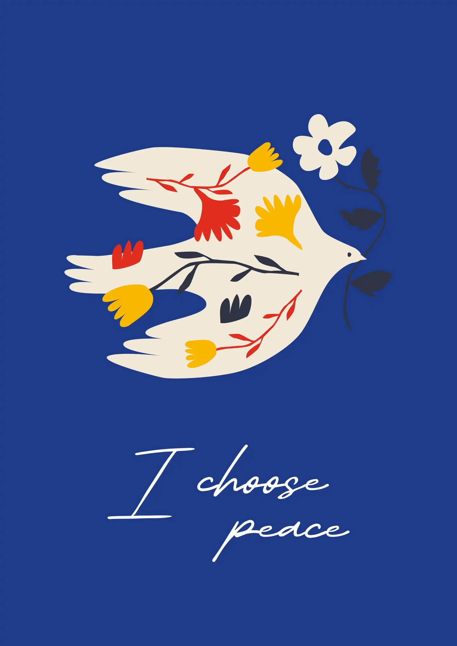 iStar_Design_Artistic_Art_Posters_8 I choose peace - Image 1