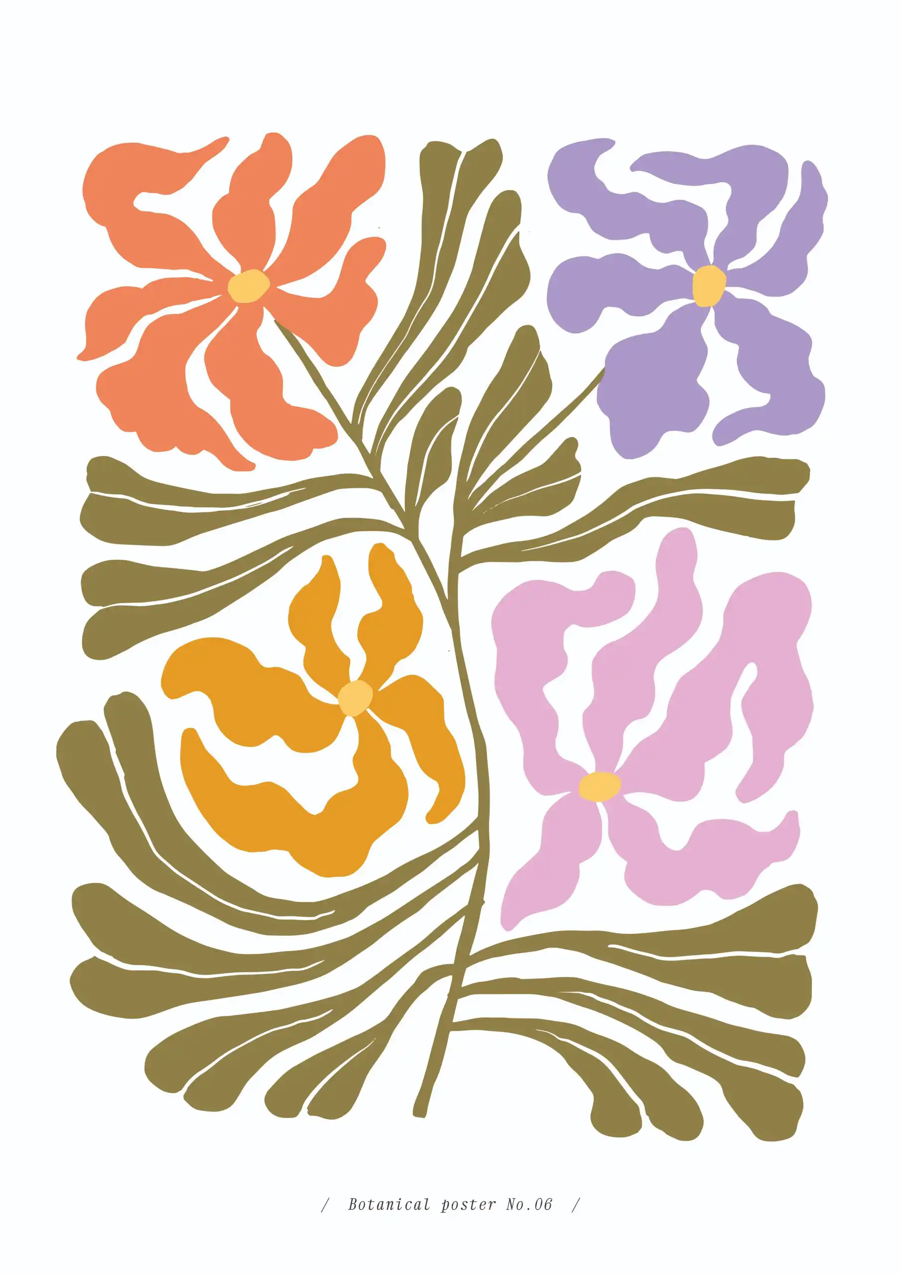 rodan.bg posters (3) Botanical Poster #6 - Image 1