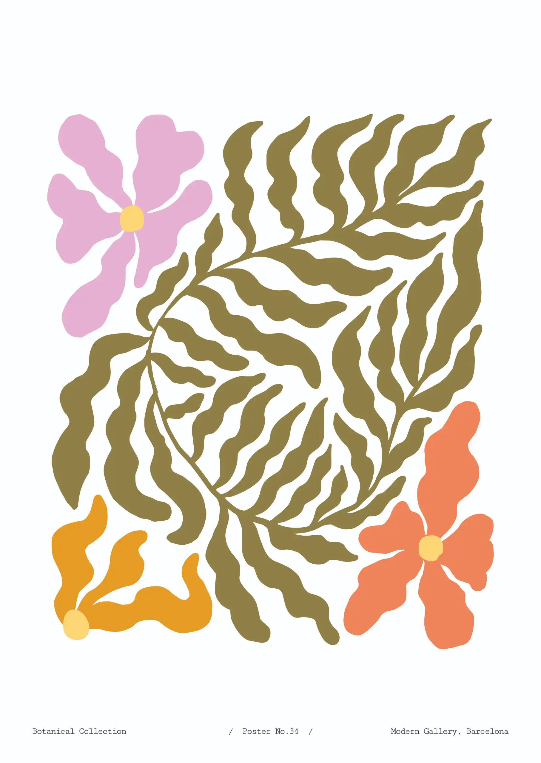 rodan.bg posters (8) Botanical Poster #34 - Image 1