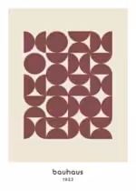 Bauhaus poster (red) 1923