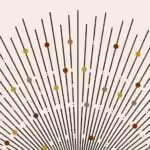 Модерен Бохо постер, кафяв #1