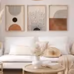 Модерен Арт сет от 3 постера #2