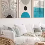 Модерен арт сет от 3 постера #3