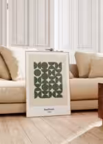 Bauhaus poster 1923 (green) - Image 2