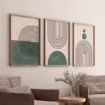 Модерен Арт сет от 3 постера #4 - Image 2