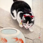 Cat and goldfish bowl (1933)