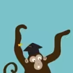 Детски Постер Маймуна