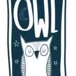 Детски Постер Бухал