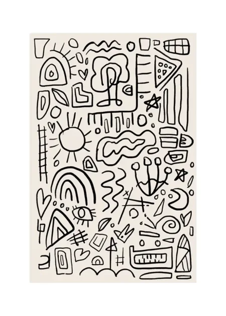 Line Art Poster #2
