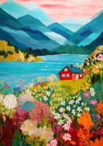 Постер "Cabin by The Lake"