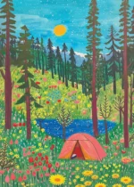 Постер "Forest Camp"