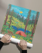 Постер "Forest Camp" - Image 2