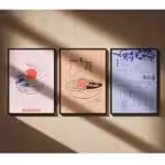 Японски сет постери