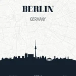 Арт Постер Берлин 3
