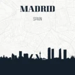 Арт Постер Мадрид 3