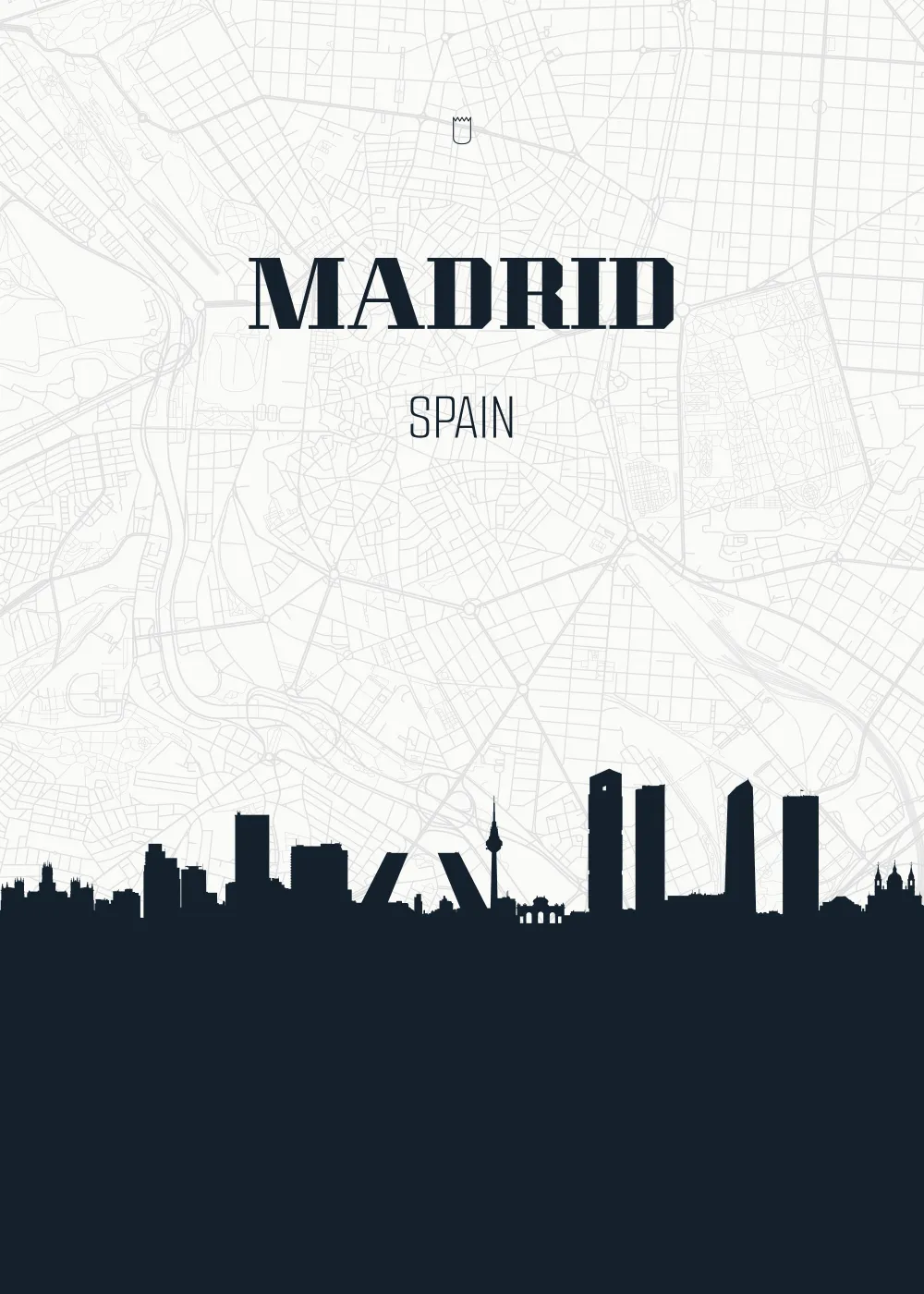 madrid (3) Арт Постер Мадрид 3 - Image 1