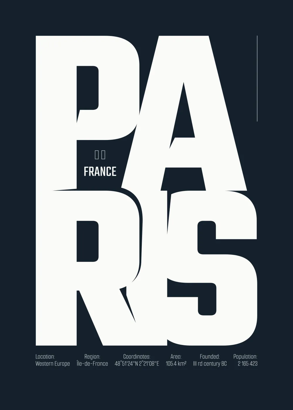 paris (1) Арт Постер Париж - Image 1