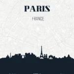 Арт Постер Париж 3