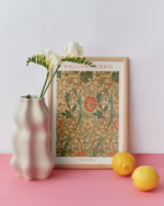 Арт постер „Pink and Rose“ - Image 2