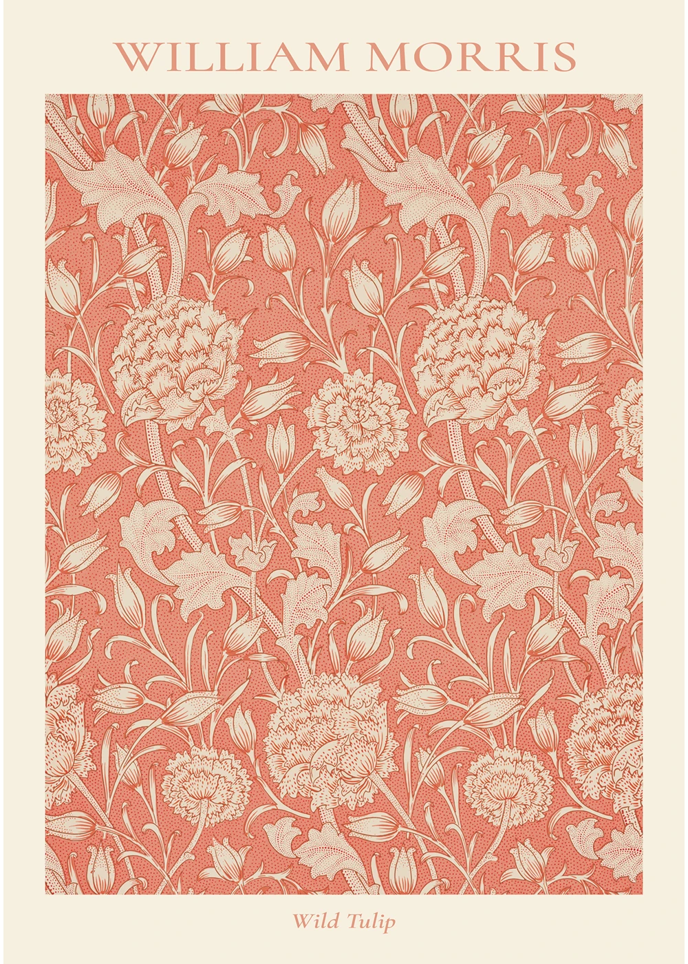 FILE4_William Morris Wild Tulip Постер William Morris - Wild Tulip - Image 1