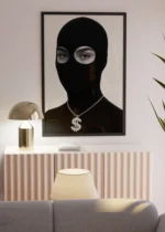 Арт постер Money Mask - Image 4