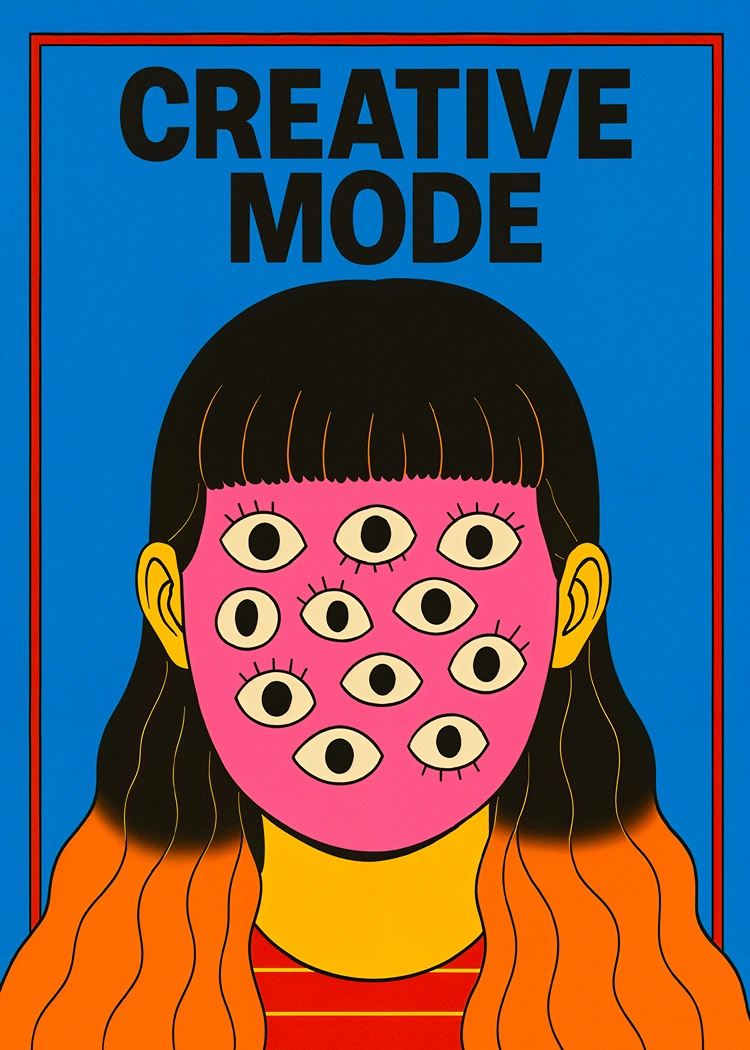 18X24 (10) Постер Creative Mode - Image 1