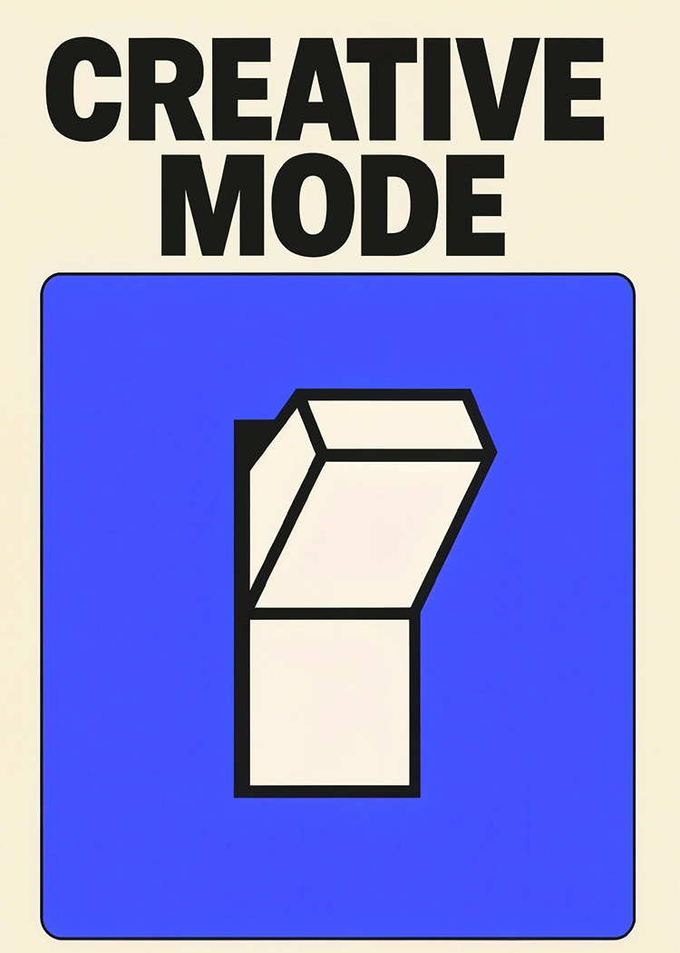 18X24 (14) Постер Creative Mode Switch - Image 1