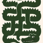 Арт постер Touch At Own Risk