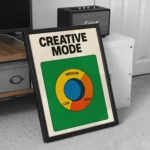 Арт постер Creative Mode (Switch)